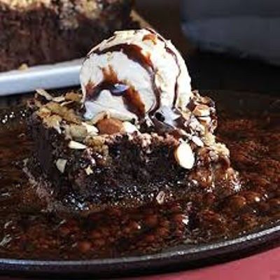 Sizzler Brownie With Icecream