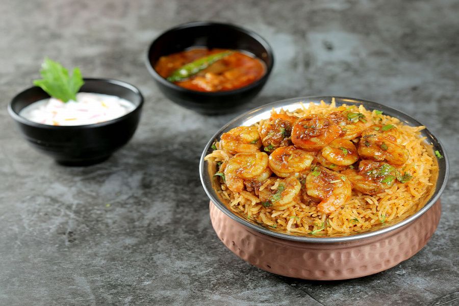 Prawn Biriyani