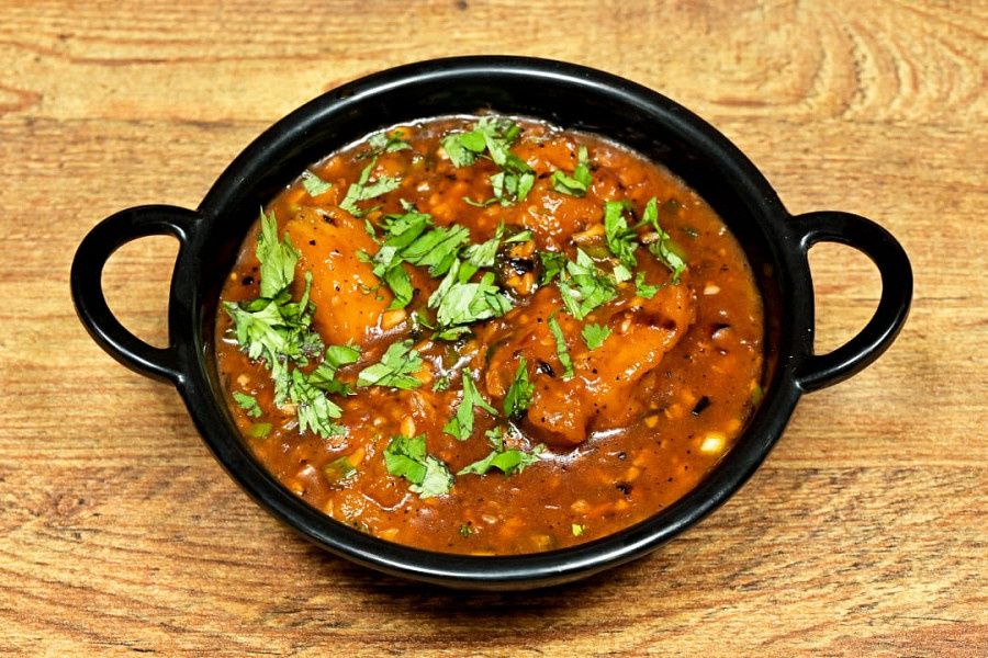 Garlic Chicken Semi Gravy