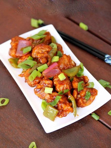 Chilli Mushroom (Dry)