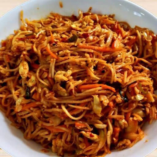 Egg Schezwan Noodles