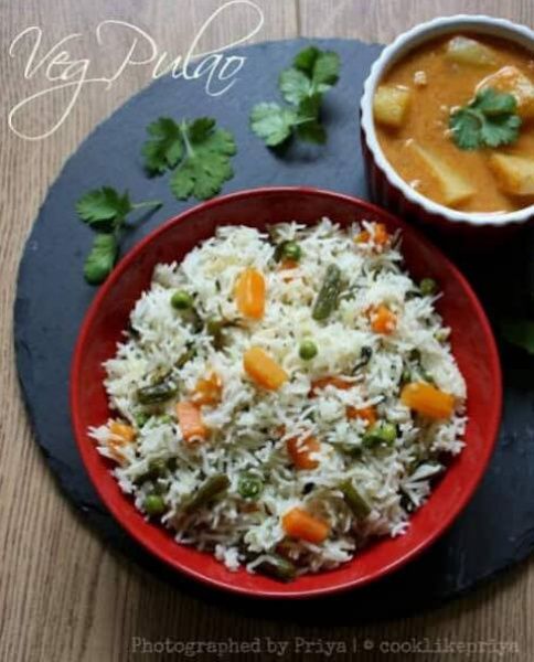 Vegtable Pulao