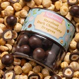 Hazelnut Dark Chocolate Dragees [100g]