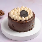 Eggless Butterscotch & Milk Chocolate Cake [500g]