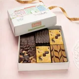 Assorted Eggless Brownies Box [6 Pieces]