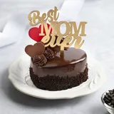 Mothers Day Cake - Chocolate and Strawberry Heart Bento