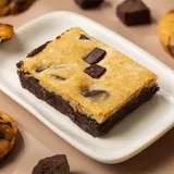 Eggless Cookie Brownie [1 Piece]