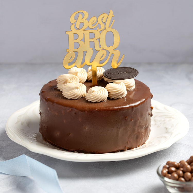 Brother’s Day Cake - Eggless Butterscotch & Milk Chocolate [550g]
