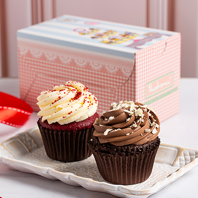 Assorted Cupcakes Box [2 Pcs]