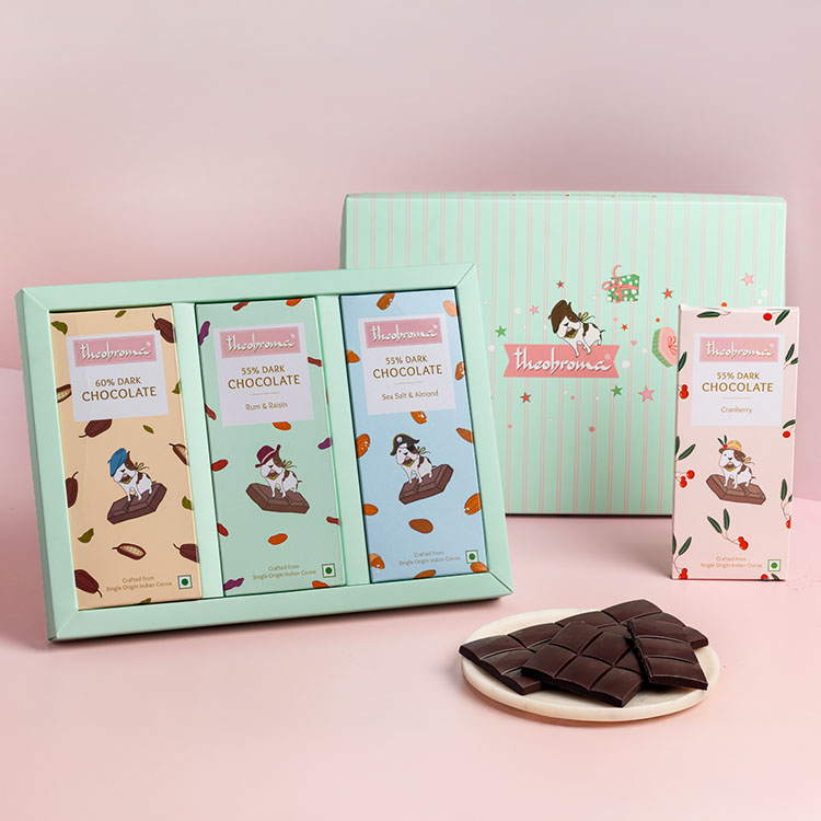 Chocolate Bars Collection Set of 3