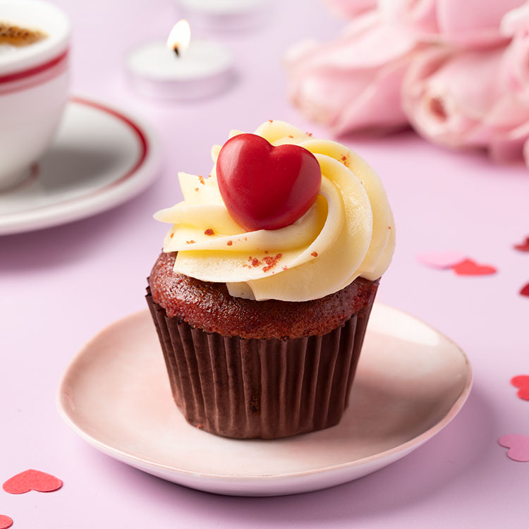 Valentine's Red Velvet Cupcake [1 Piece]