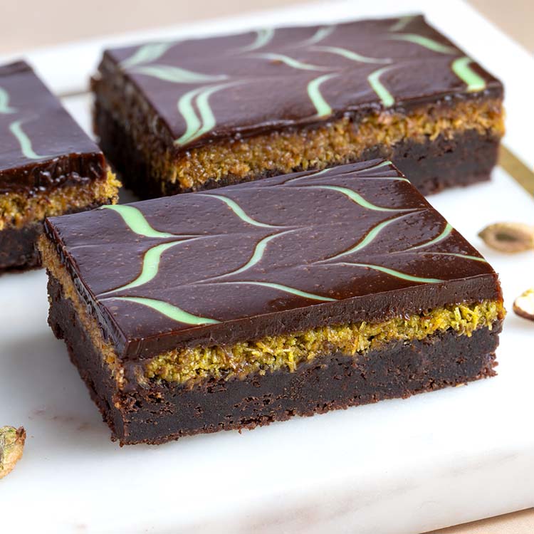 Kunafa Brownie [1 Piece]