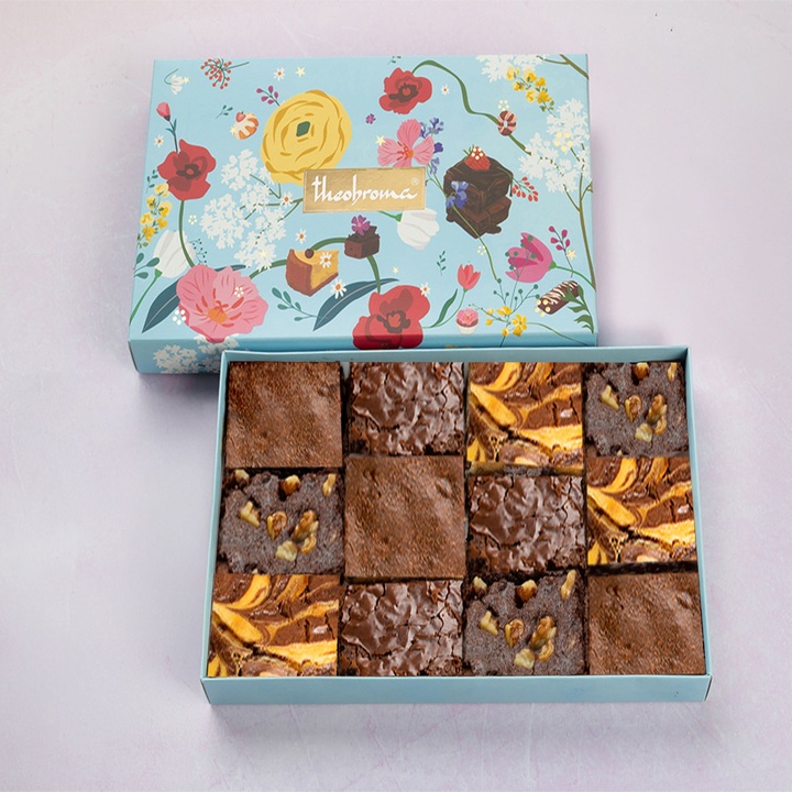 Assorted Brownies Gift Box [12 Pieces]