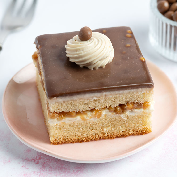 Butterscotch & Milk Chocolate Pastry [1 Piece]