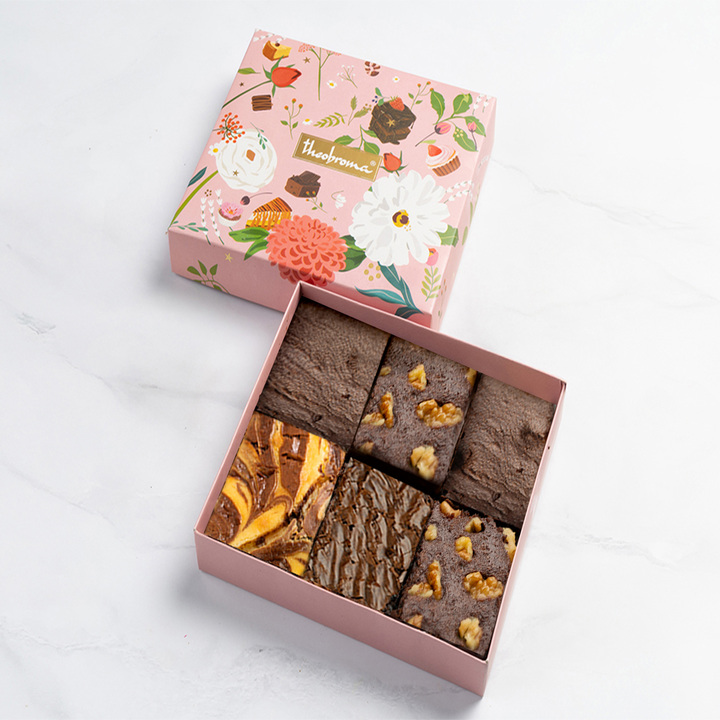 Assorted Brownies Gift Box [6 Pieces]