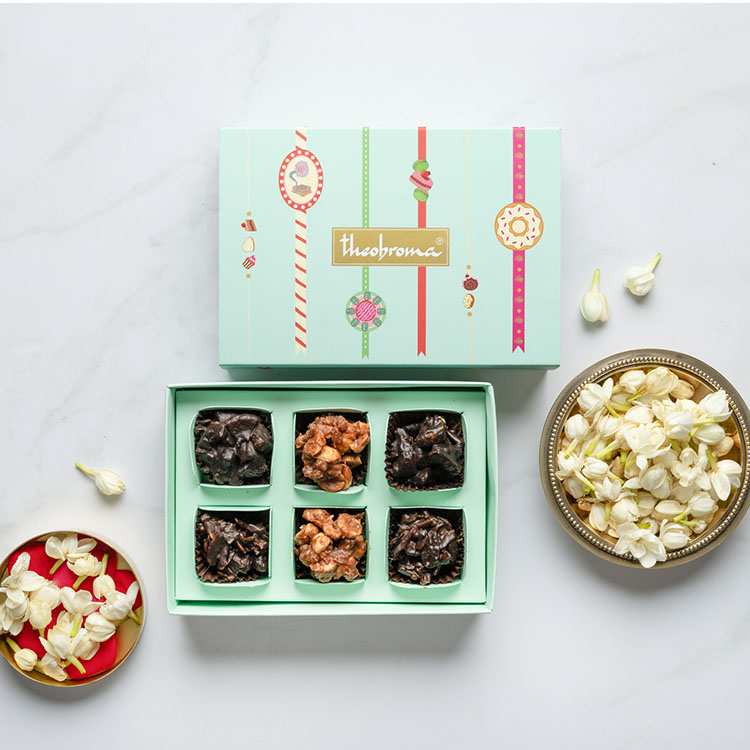 Raksha Bandhan Special Chocolate Rochers Gift Box [6 Pcs]