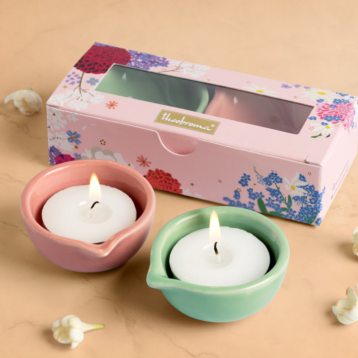 Set of 2 Diyas