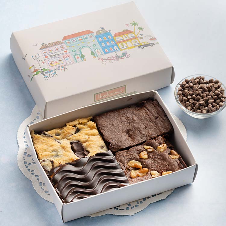 Assorted Brownies Box (4 pcs)