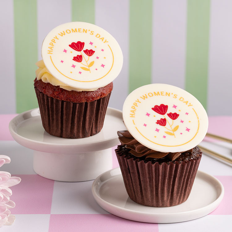 Womens Day Special Cupcakes [2 Pieces]