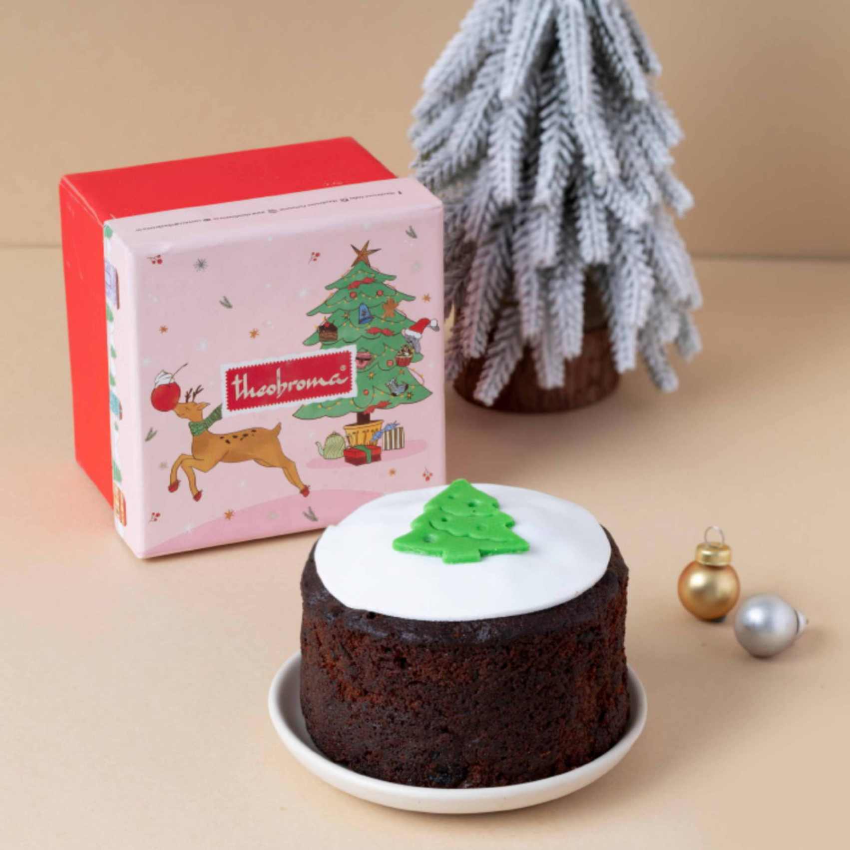 Eggless Christmas Cake (350g)