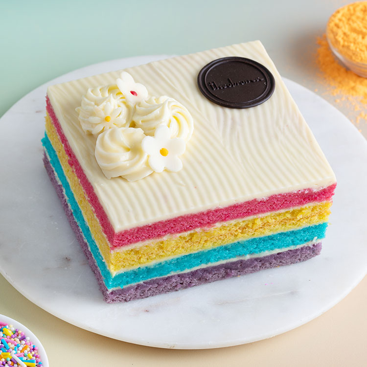 Holi Special Rainbow Cake [1/2kg]