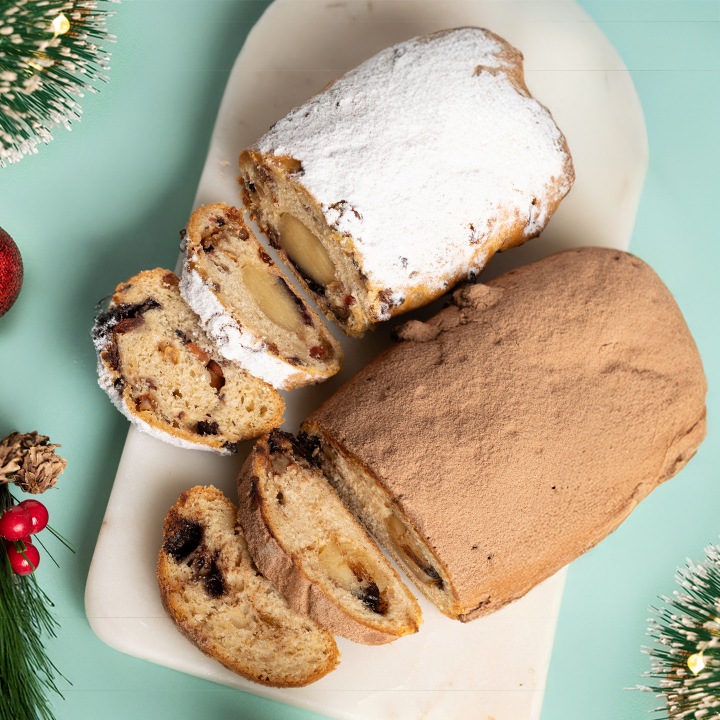 Classic Stollen [325g] + Chocolate & Orange Stollen [325g]