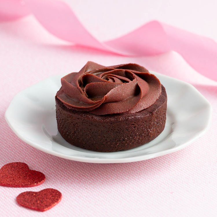 Chocolate Rose Tart (1 pc)