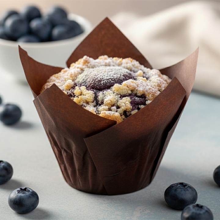 Blueberry Crumble Muffin [1 Piece]