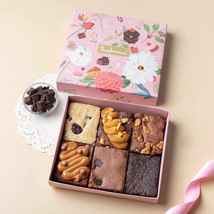 Assorted Brownies Gift Box [6 Pieces]