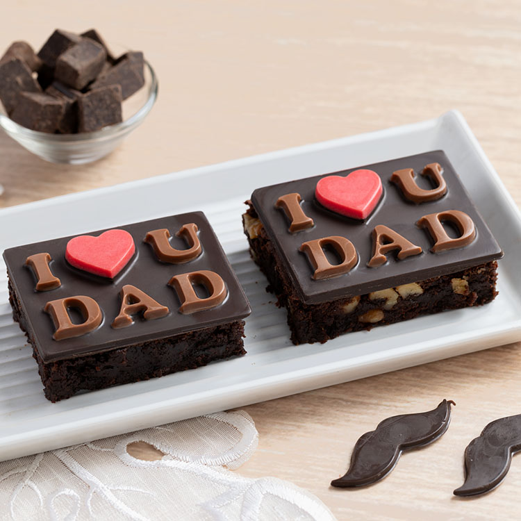Father's Day Assorted Brownies [2 Pieces]