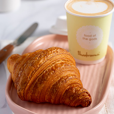 Choice of Croissant/Danish + Beverage