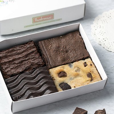 Assorted Brownies Box [4 Pcs]