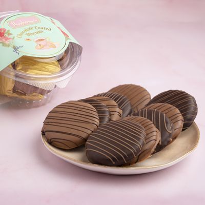 Chocolate Coated Biscuits [10 Pcs]