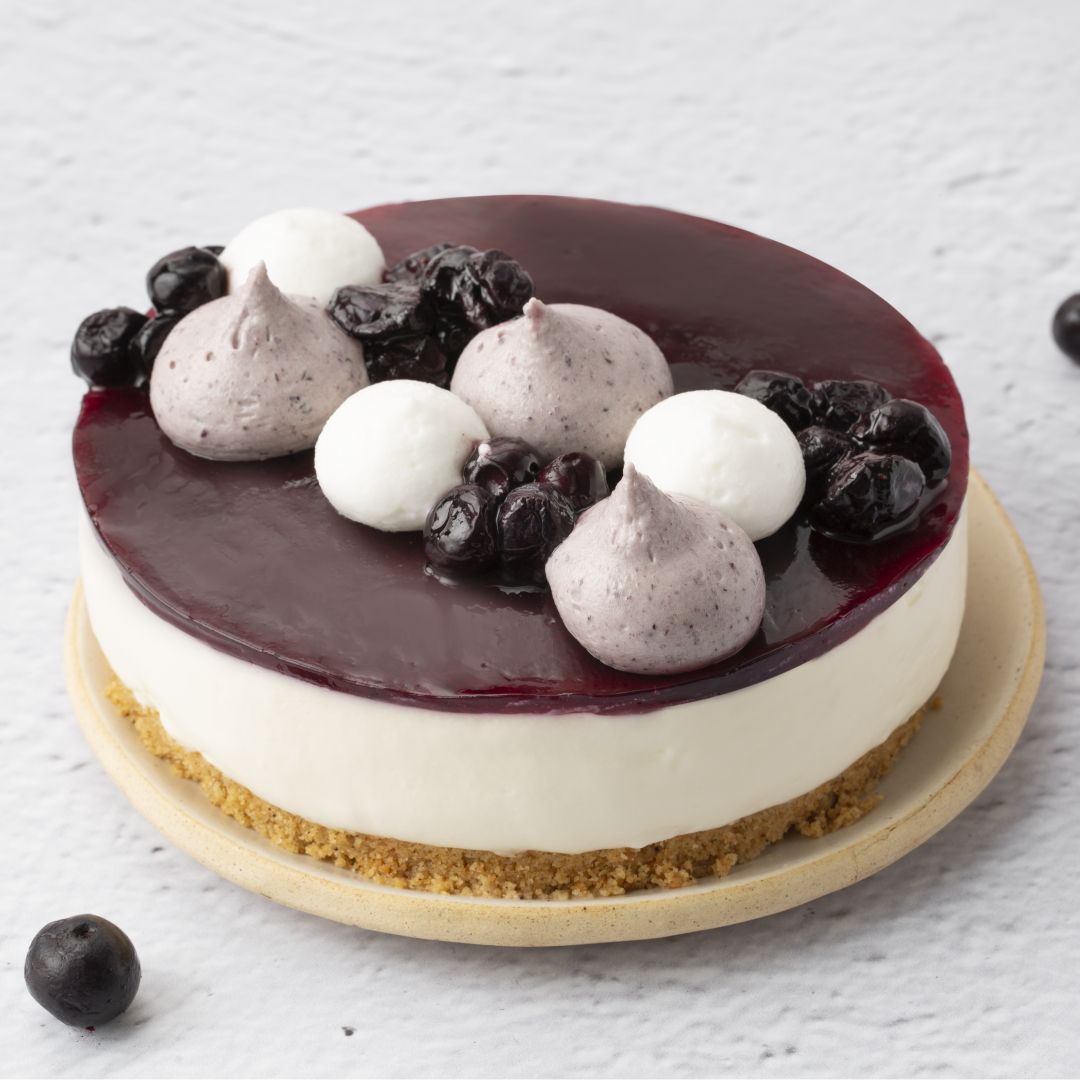 Eggless Blueberry Cheesecake [1/2kg]