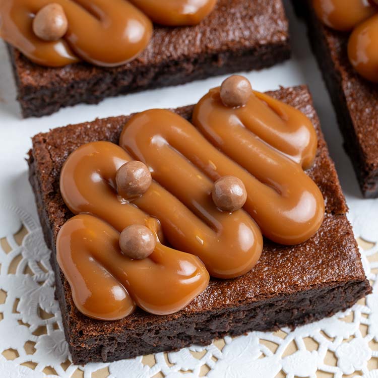 Sea Salt & Caramel Brownie [1 Piece]