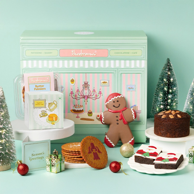 Christmas Premium Gift Hamper Box (Eggless)