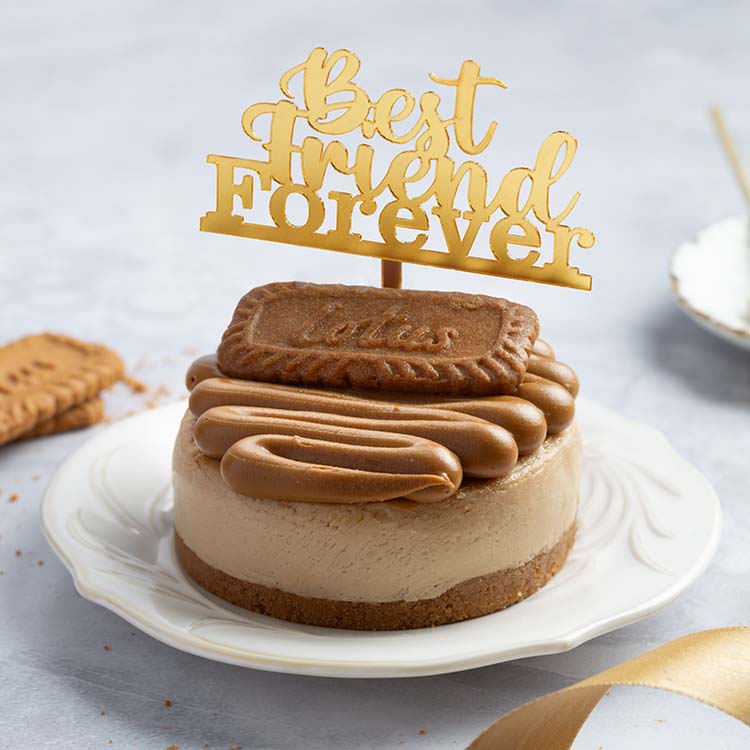 Friendship Day Bento Cake - Lotus Biscoff Cheesecake [300g]