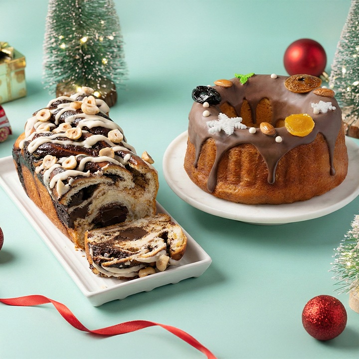 Babka [280g] + Bundt Cake [515g]