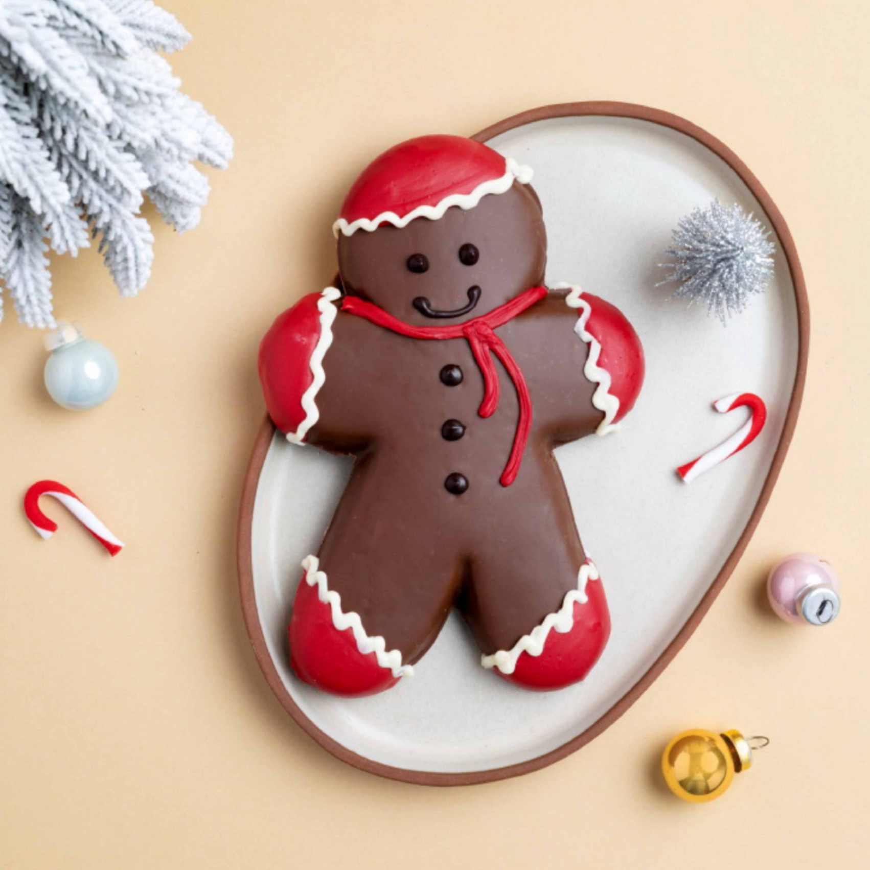 Chocolate Coated Gingerbread Man (100g)