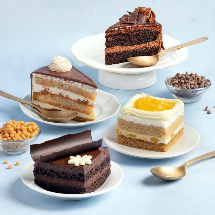 Assorted Eggless Pastries (4 pcs)