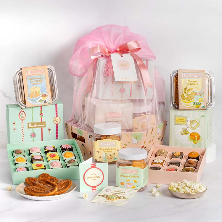 Raksha Bandhan Luxury Gift Hamper Basket