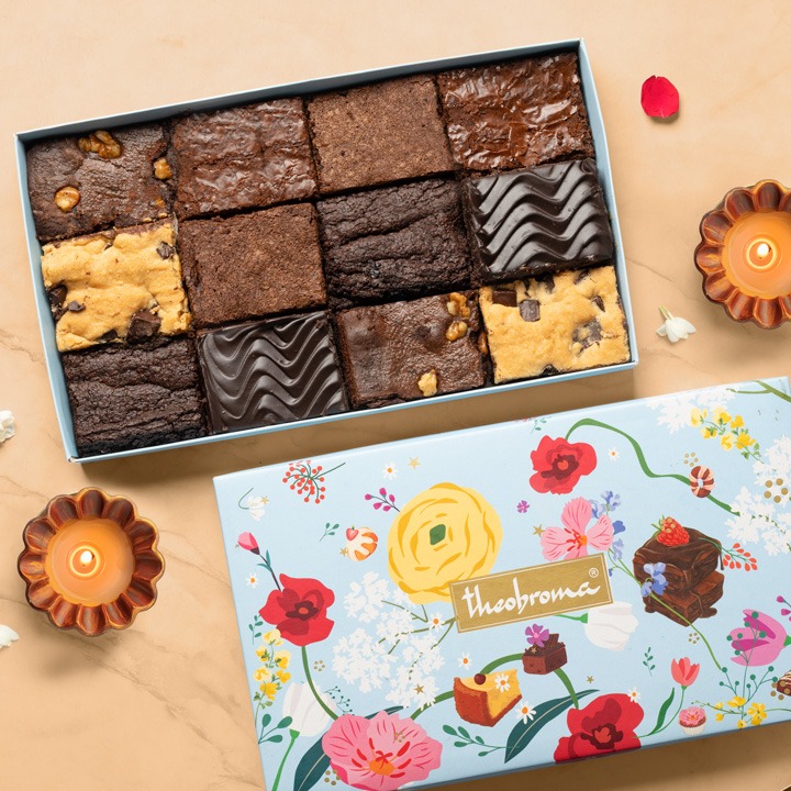 Assorted Brownies Gift Box [12 Pieces]