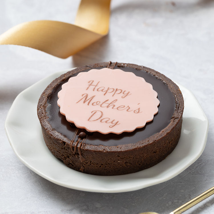 Mother's Day Chocolate & Caramel Tart [1 Piece]