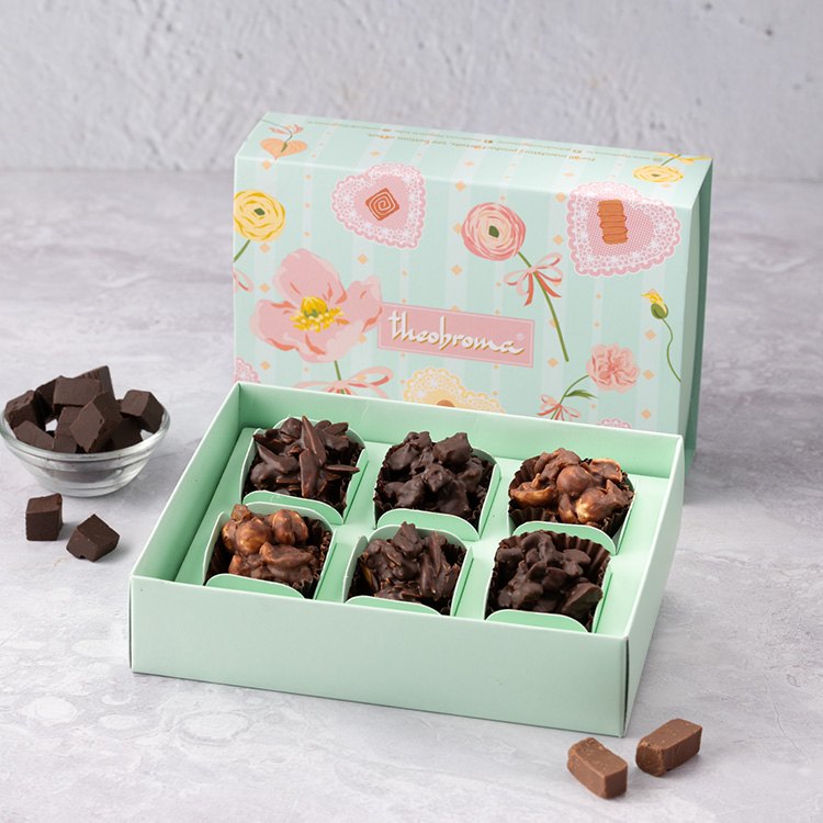 Mother's Day Gift Box - Chocolate Rochers [6 Pieces]