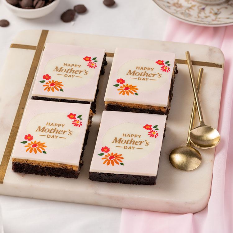 Mothers Day Brownies [Set of 4]