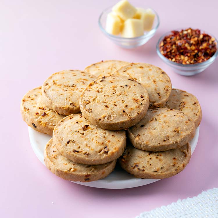 Chilli & Cheese Cookies [10 Pieces]
