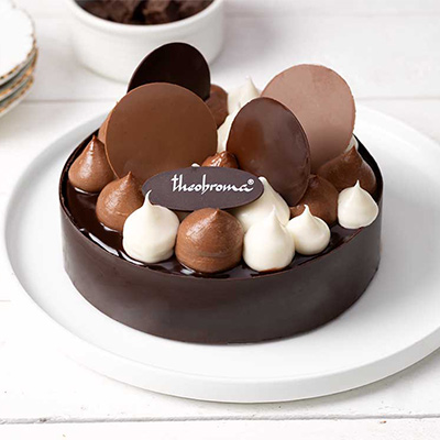 Eggless-Theobroma Signature Brownie Cake [1/2Kg]