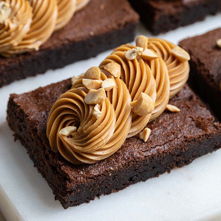 Peanut Butter Brownie [1 Piece]