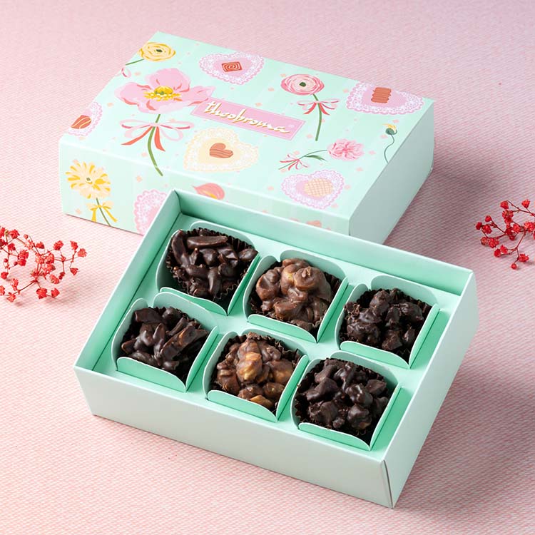 Women's Day Chocolate Rochers Gift Box (6 pcs)