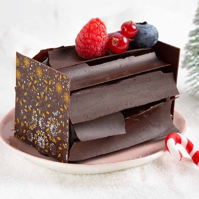 Yule Log Pastry [1Pc]